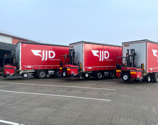 Medbringertrucks med levering over hele landet